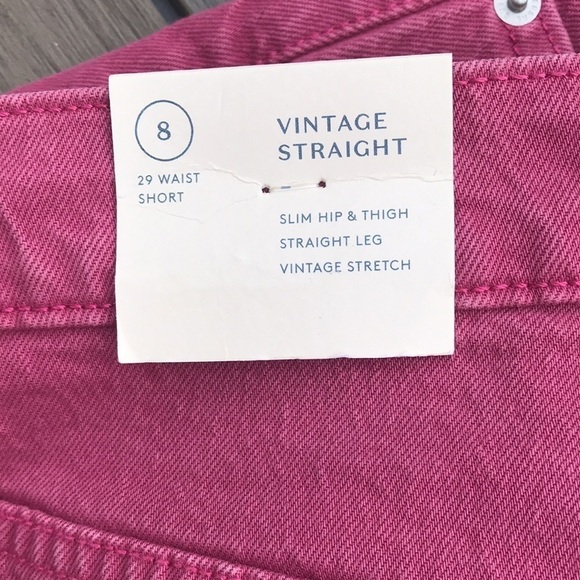 Universal thread new vintage straight jeans pink rose nwt - Picture 5 of 11